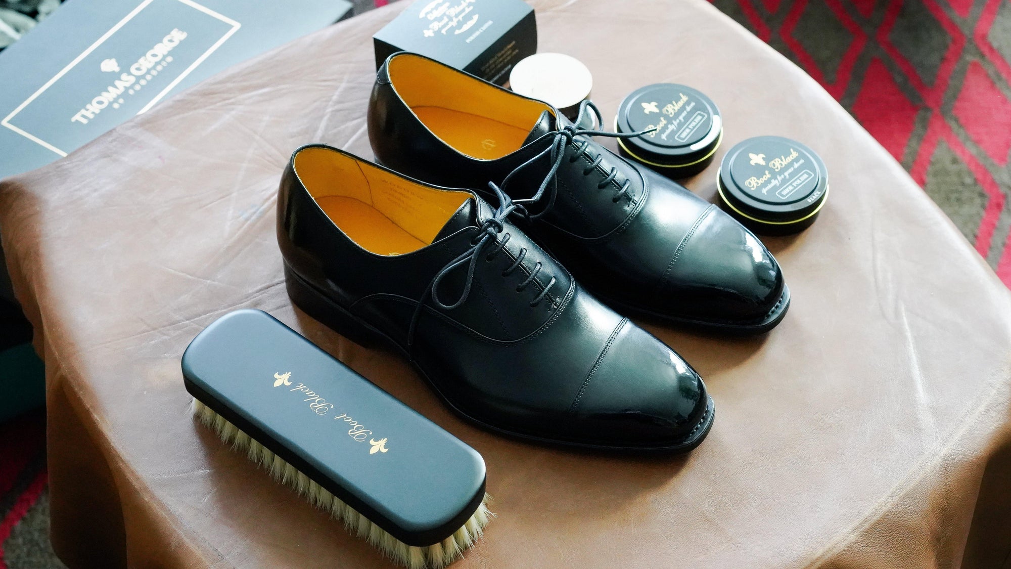 How to achieve a mirror shine with Boot Black - Thomas George Collection