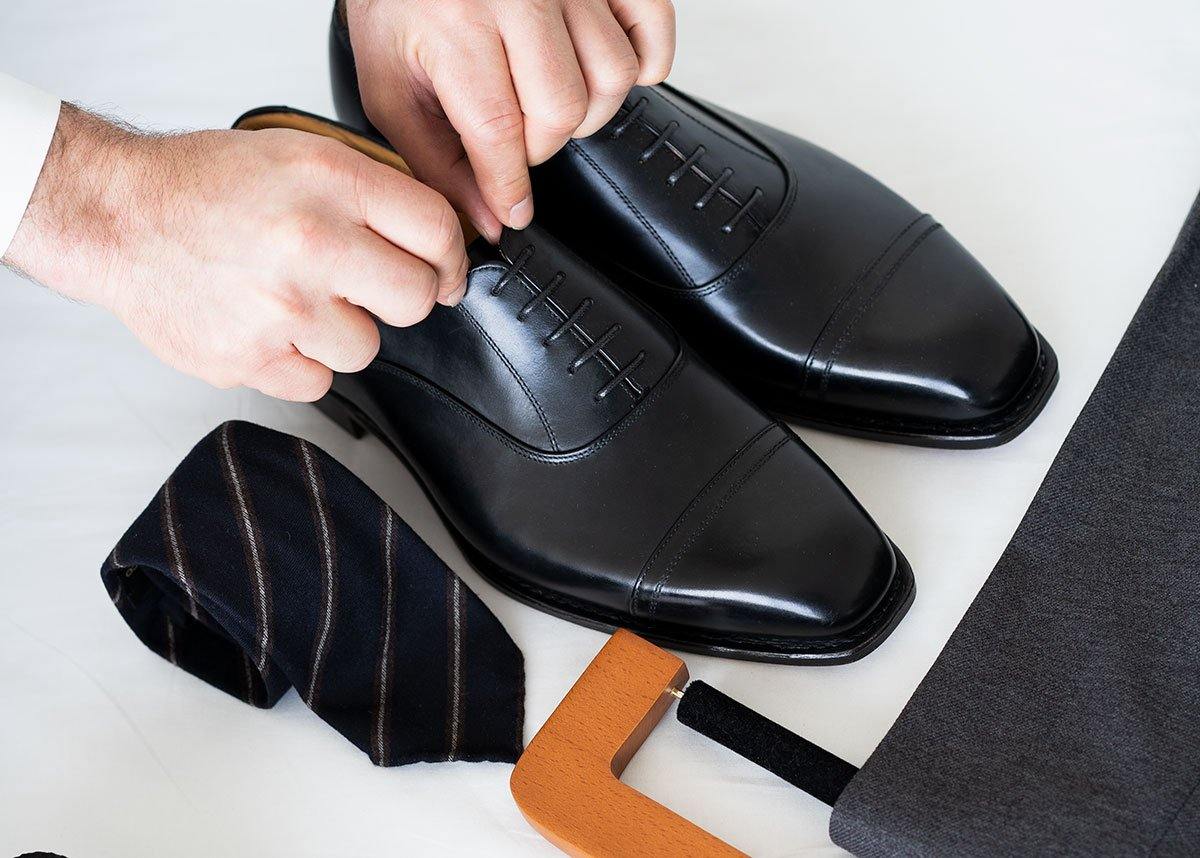 Look Book: How to style Black Oxfords - Thomas George Collection